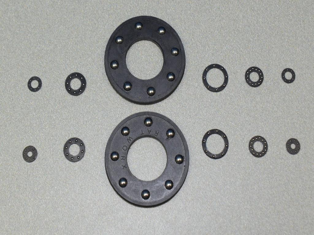 Self-lubricating bearings made for RAT Worx